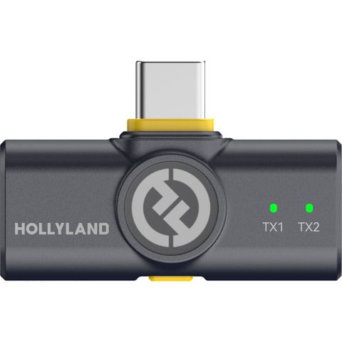  Bộ Micro không dây Hollyland Lark M2 (USB-C Plug) Duo Shine Charcoal 