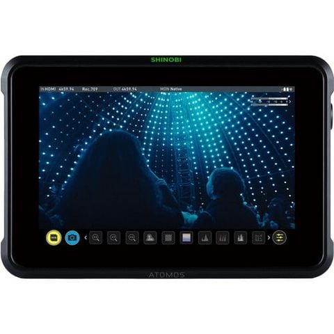  Màn hình video màu 7 inch Shinobi, dùng cho camera hiệu Atomos, mã ATOMSHB002 Kích thước 7 inch 