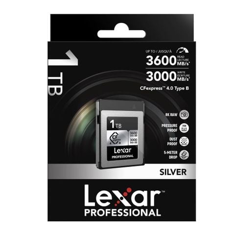  Thẻ nhớ Lexar Professional Silver CFexpress 4.0 Type B 1TB 