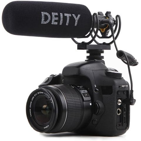 Microphone thu âm Deity V-Mic D3 Pro Camera-Mount Shotgun kèm Recording bundle, kèm pin 