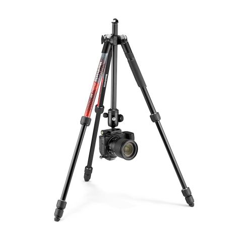  Bộ chân máy ảnh Manfrotto Element Mark II Aluminium 4-Sections Tripod Red 
