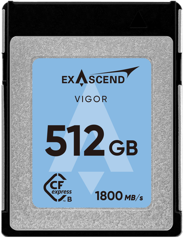  Thẻ nhớ Exascend 512GB Vigor CFexpress Type B 