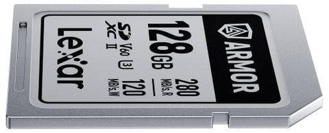  Thẻ nhớ Lexar 128GB ARMOR SILVER PRO UHS-II SDXC Card V60 