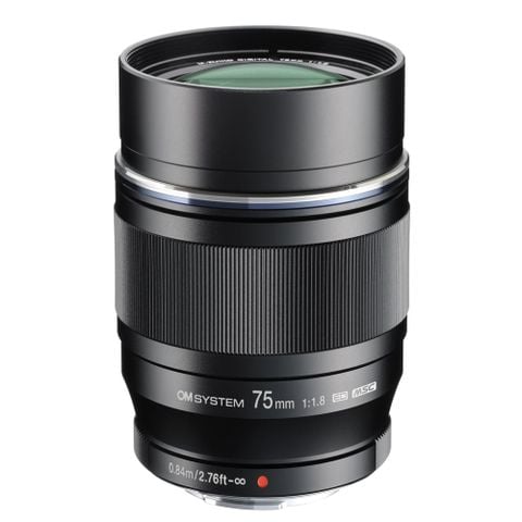 Ống kính OM SYSTEM M.Zuiko Digital ED 75mm F1.8 ngàm Micro Four Thirds 