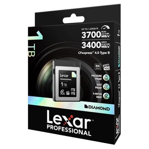  Thẻ nhớ Lexar Professional CFexpress 4.0 Type B Diamond 