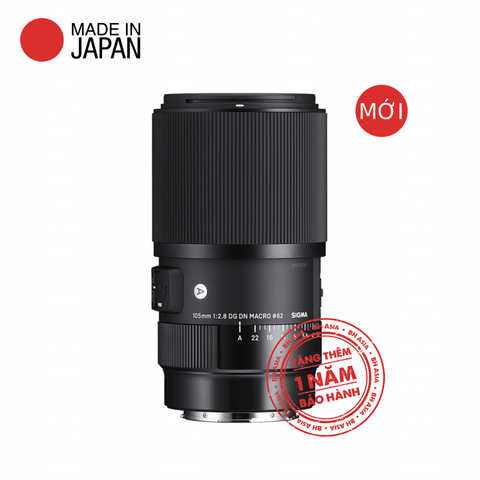  Ống kính Sigma 105mm F2.8 DG DN Macro Art ngàm L 