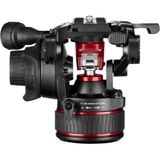  Bộ chân máy Manfrotto Nitrotech 608 Fluid Video Head and Aluminum Twin Leg Tripod with Ground Spreader 