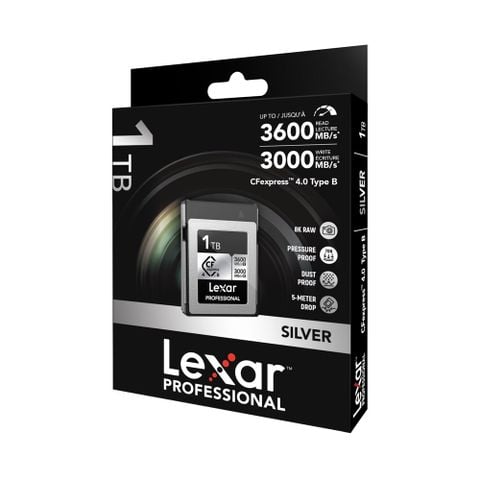  Thẻ nhớ Lexar 1TB Professional CFexpress 4.0 Type B Silver 