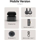  Bộ Micro không dây Hollyland LARK M2S (USB-C Plug) Space Gray 