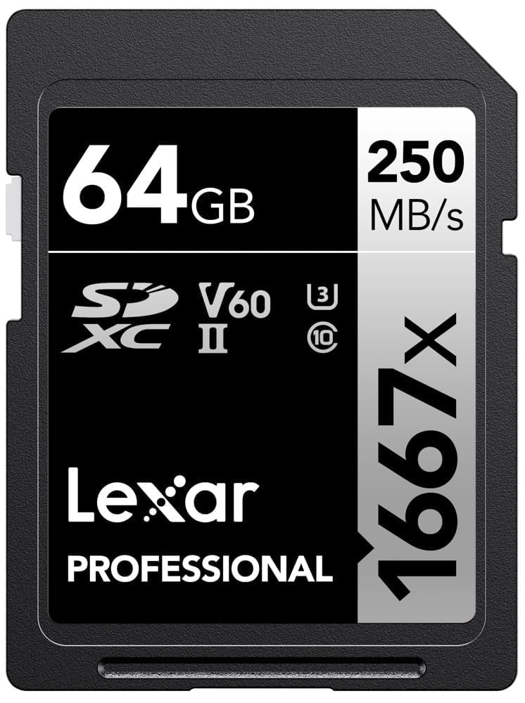 Thẻ nhớ Lexar Professional 1667x SDXC UHS-II V60 128GB