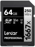 Thẻ nhớ Lexar Professional 1667x SDXC UHS-II V60 128GB