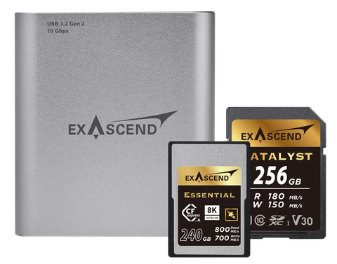  Đầu đọc thẻ Exascend CFexpress Type A / SD Express reader 