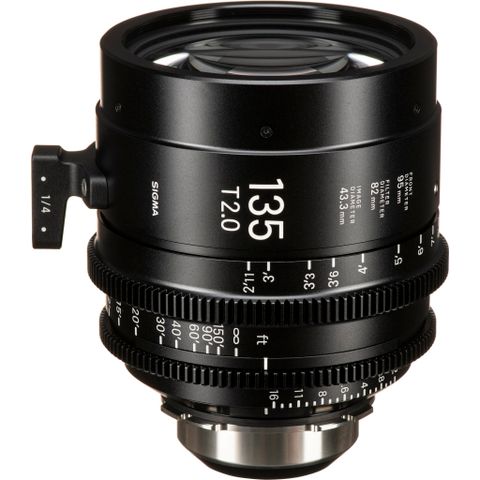  Ống kính Cine Sigma 135mm T2 FF High Speed Prime with i-Technology ngàm PL (Feet) 