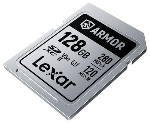  Thẻ nhớ Lexar 128GB ARMOR SILVER PRO UHS-II SDXC Card V60 