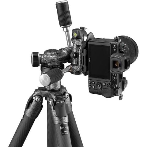  Bộ chân máy ảnh Gitzo Mountaineer Series 3 Carbon Fiber 3-Sections Tripod & 3-Way Fluid Head 