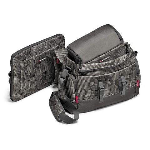 Túi máy ảnh Manfrotto Noreg Messenger-30 for DSLR/CSC (MB OL-M-30) Gray 