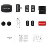  Bộ Micro không dây Hollyland Lark A1 Duo (USB-C RX, hộp sạc) màu Space Gray 