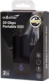  Ổ cứng gắn ngoài Explorer Portable SSD - 2TB hiệu Exascend, model: EXU2M6E02TP0C 