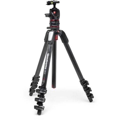  Bộ chân máy ảnh Manfrotto 055 Carbon 4-Section Tripod & XPRO Ball Head + Move Black 