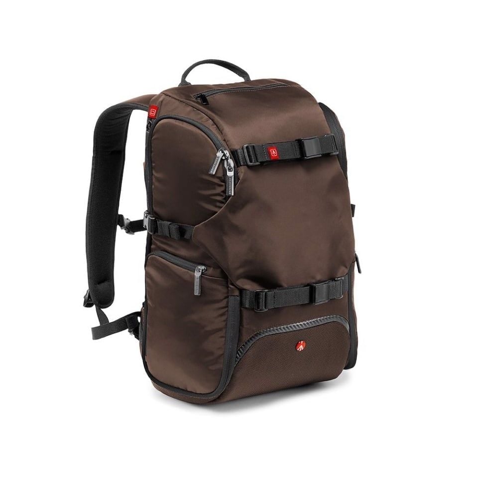  Balo máy ảnh Manfrotto Travel Backpack Brown 