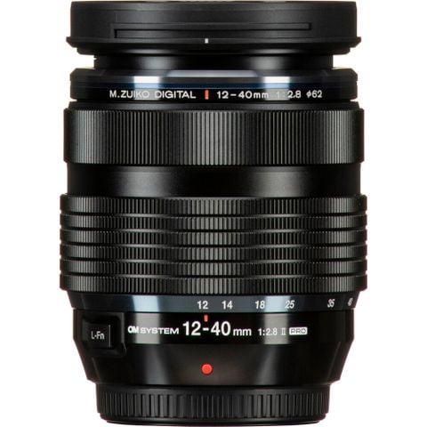  Ống kính OM SYSTEM M.Zuiko Digital ED 12-40mm F2.8 PRO II ngàm Micro Four Thirds 