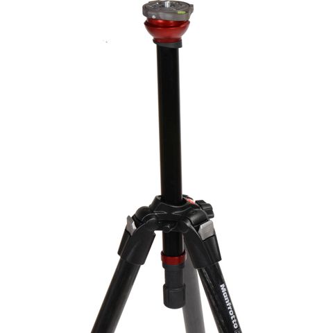  Bộ chân máy quay Manfrotto MVH500AH Fluid Head & 755CX3 Carbon Fiber single leg Tripod 