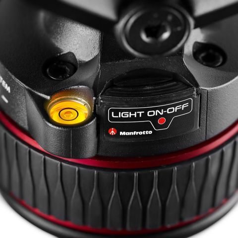  Bộ chân máy Manfrotto Nitrotech 612 Fluid Video Head and Carbon Fiber Twin Leg Tripod with Ground Spreader 