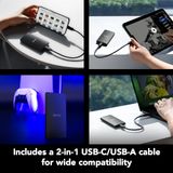  Ổ cứng di động Lexar SL300 Portable SSD Black 
