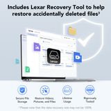  Ổ cứng di động Lexar SL300 Portable SSD Black 