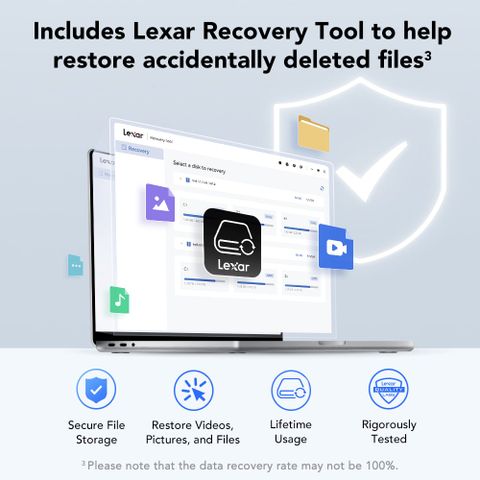 Ổ cứng di động Lexar SL300 Portable SSD Black 