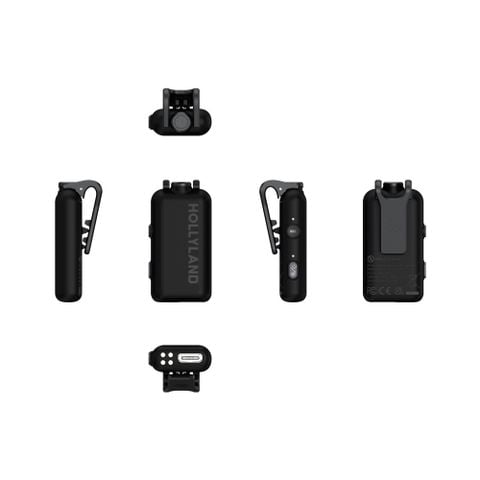  Bộ Micro không dây Hollyland Lark MAX 2 Solo (Camera RX) màu Space Gray 