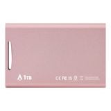 Ổ cứng gắn ngoài Element Portable SSD - 1TB vàng hồng, hiệu Exascend, model: EXU2S3M01TP0R
