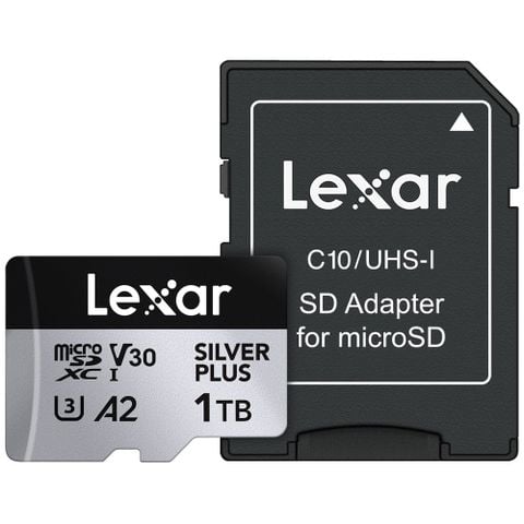 Thẻ nhớ Lexar Silver Plus microSDXC UHS-I V30 1TB
