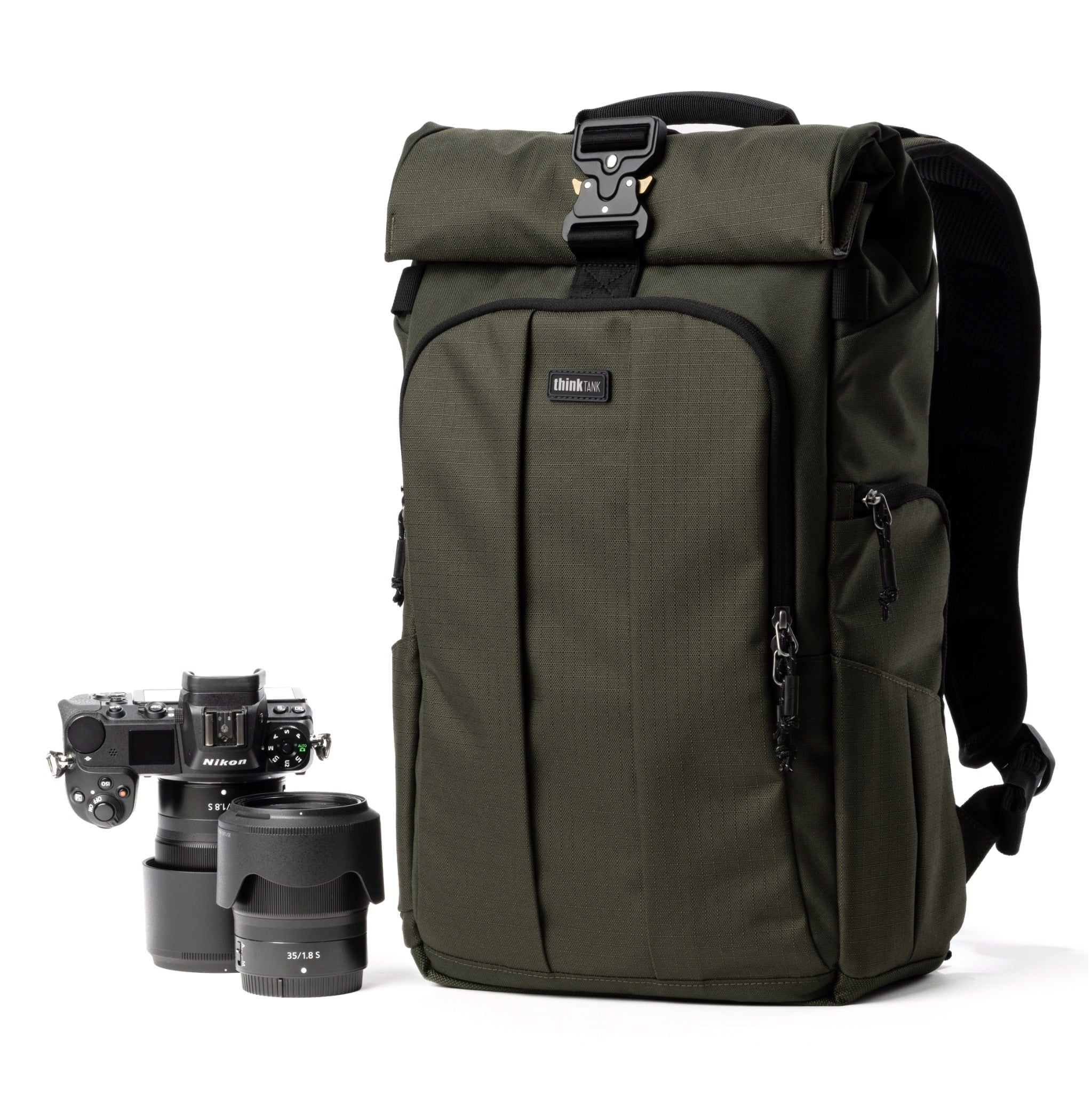  Balo máy ảnh Think Tank FocusPoint Rolltop 22L Greenway 