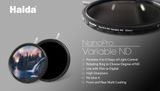  Kính lọc Haida NanoPro Variable ND Filter 