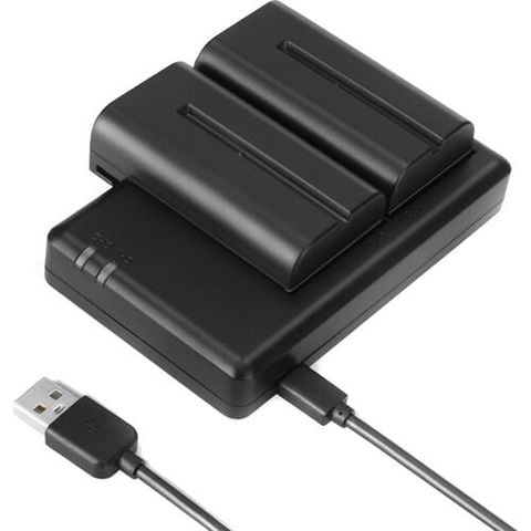  Bộ sạc pin đôi Hollyland Dual-Slot Charger 
