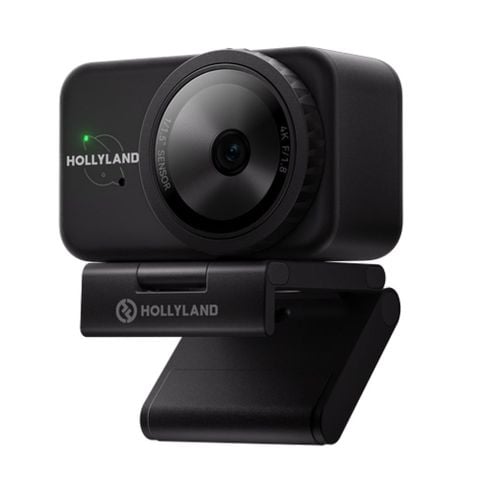  Bộ Webcam Hollyland Lyra Streaming Combo 4K Ultra HD kèm Micro không dây Lark A1 TX (Black) 
