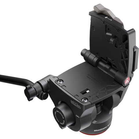  Bộ chân máy quay Manfrotto 500X Fluid Head with Aluminum Tripod Kit 