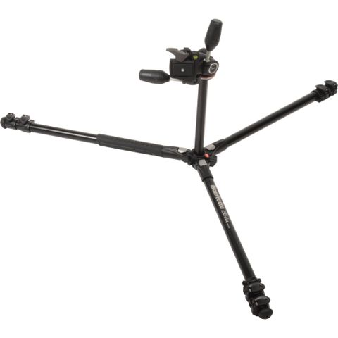  Bộ chân máy ảnh Manfrotto 290 Xtra Aluminium 3-Sections Tripod &  MH804 3-Way Head Black 
