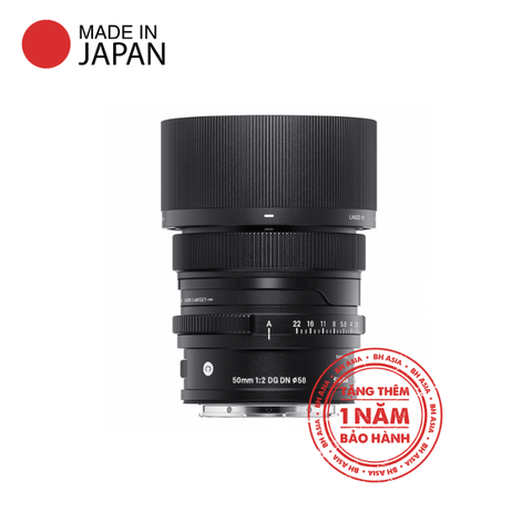  Ống kính Sigma 50mm F2 DG DN Contemporary ngàm Sony E 