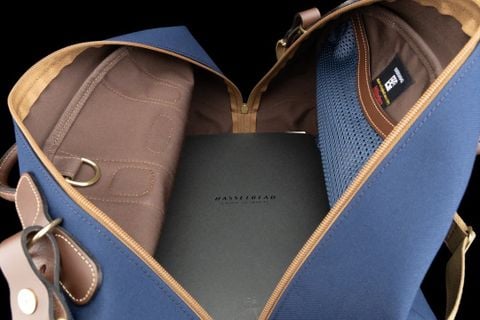  Túi Billingham Overnighter - Sage Fibrenyte/Chocolate 