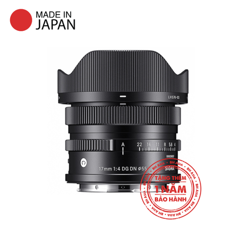  Ống kính Sigma 17mm F4 DG DN Contemporary ngàm Sony E 