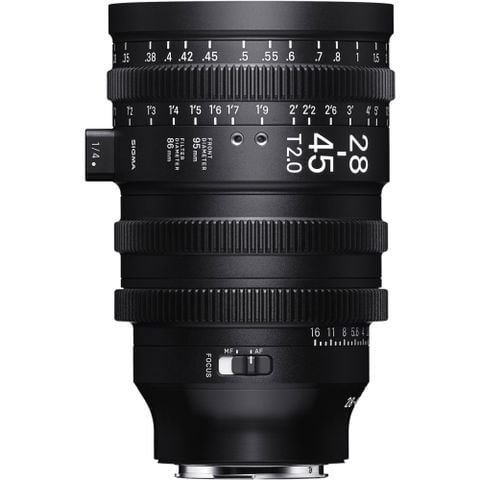  Ống kính Cine Zoom Sigma 28-45mm T2 FF Autofocus 