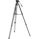  Bộ chân máy quay Manfrotto 500X Fluid Head with Aluminum Tripod Kit 