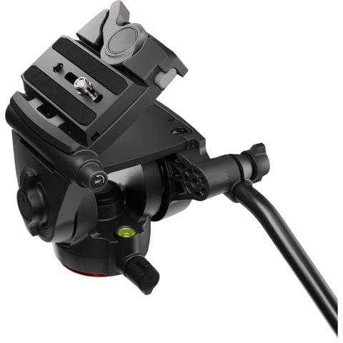  Bộ chân máy quay Manfrotto 500X Fluid Head with Aluminum Tripod Kit 
