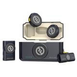  Bộ Micro không dây Hollyland Lark M2 (USB-C RX) Duo Lavalier màu Shine Charcoal 