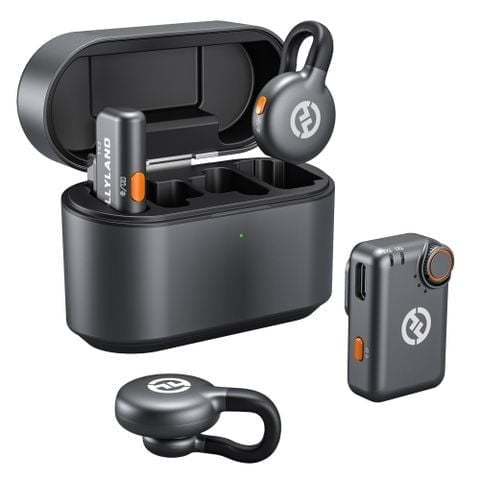  Bộ Micro không dây Hollyland LARK M2S (Space Gray/ Glacier White) 