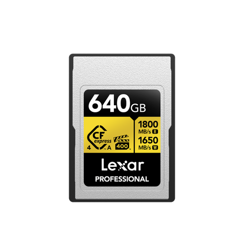  Thẻ nhớ Lexar Professional Gold Cfexpress 4.0 Type A 