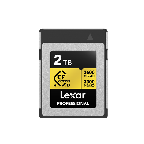 Thẻ nhớ Lexar Professional Gold CFexpress 4.0 Type B 2TB