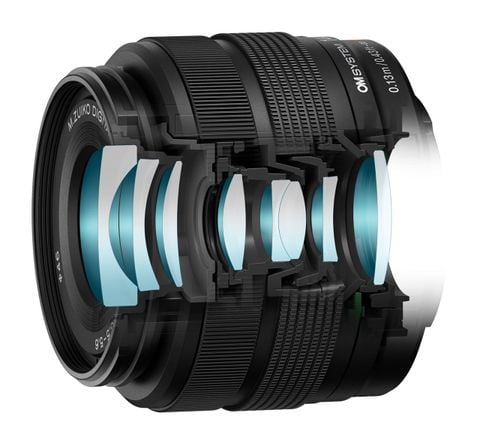 Ống kính OM SYSTEM M.Zuiko Digital 14-42mm F3.5-5.6 III ngàm Micro Four Thirds (Black)